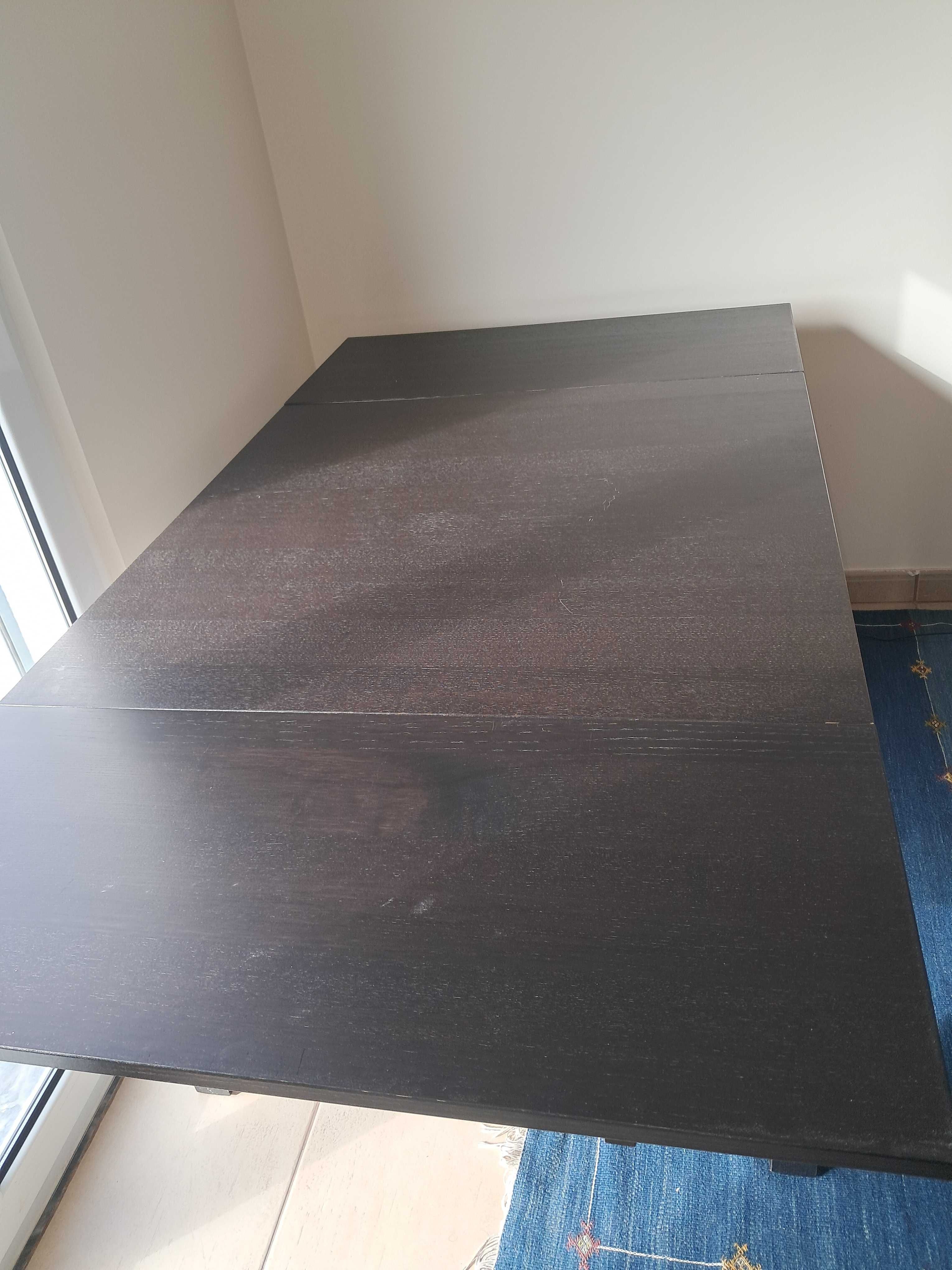 Conjunto mesa extensível + 4 cadeiras Ikea