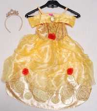 Платье принцессы Маскарадный костюм Белль для девочки 3 лет