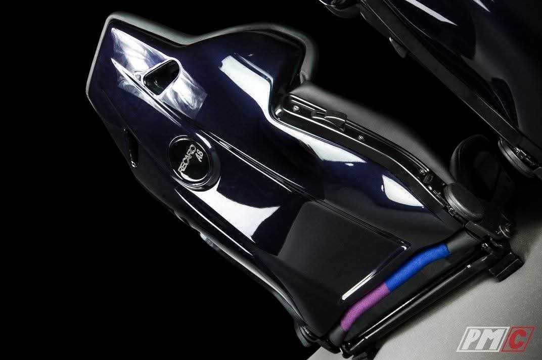 Fotele Recaro A8 1 gen fire&ice