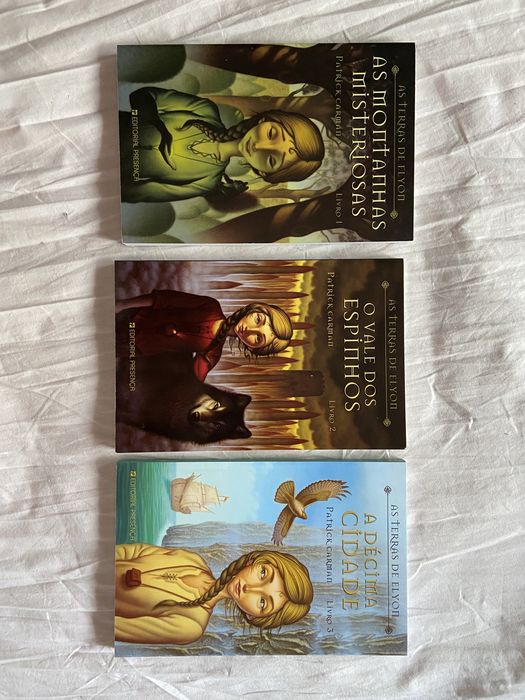 livros as terras de elyon patrick carman