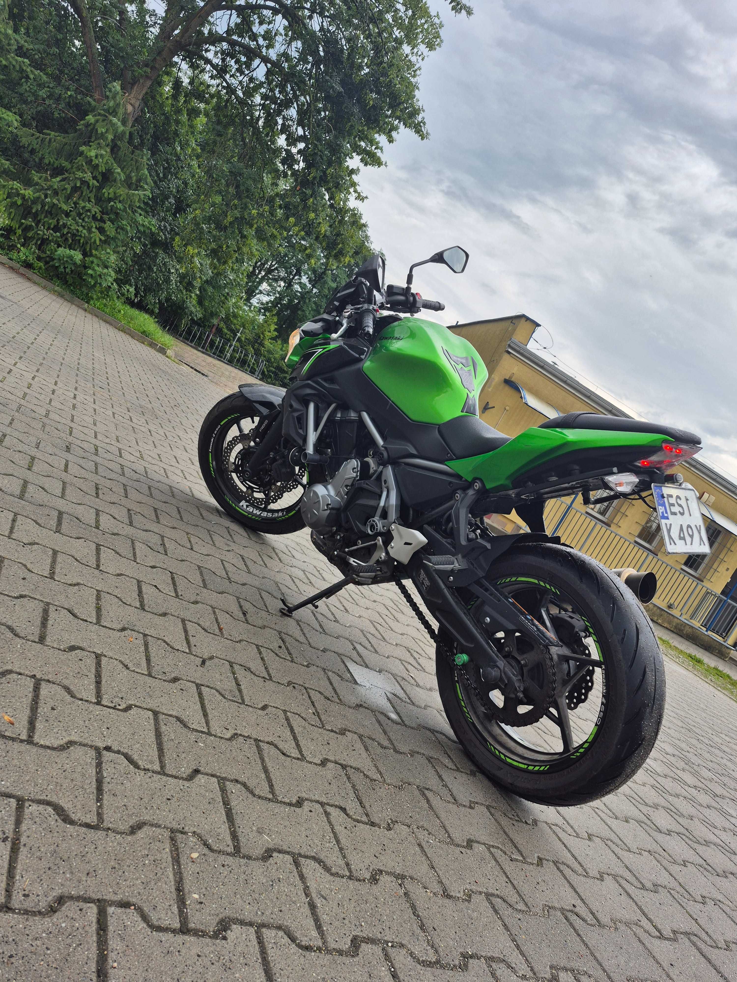 Kawasaki z650 a2  35kw