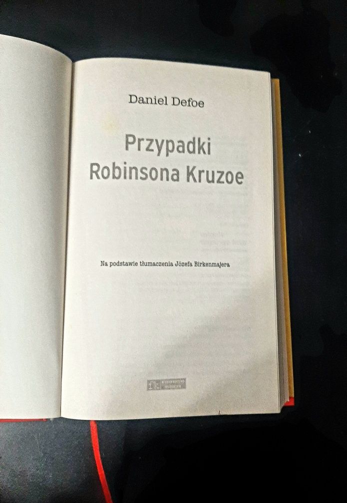 "Przypadki Robinsona Kruzoe" Daniel Defoe, lektura szkolna, przygodowa