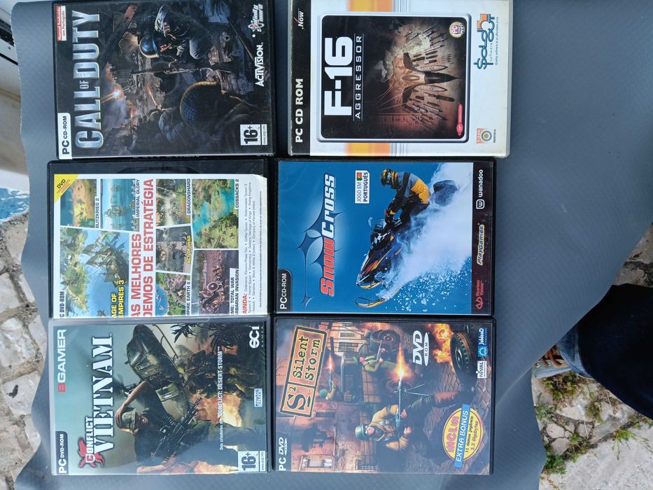 Vendo vários jogos PC