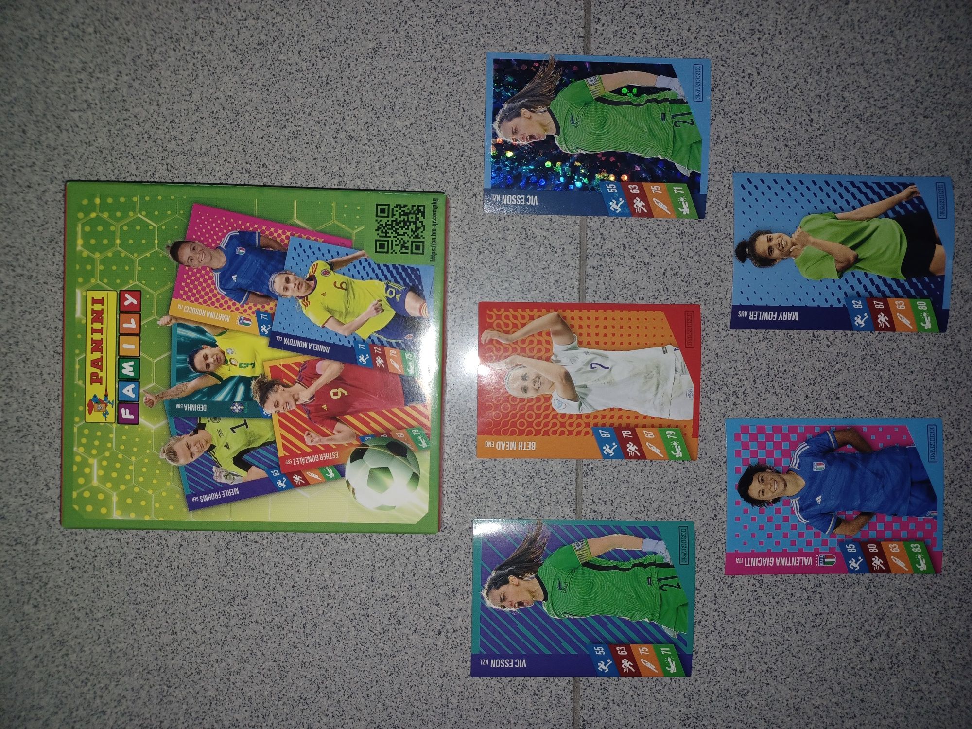 Cromos Panini Family - Mundial de Futebol Feminino 2023