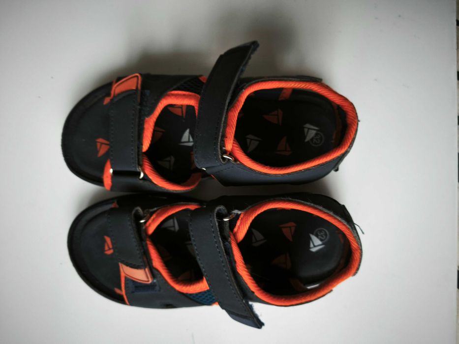 Sandały letnie 32, dł wkładki 19cm