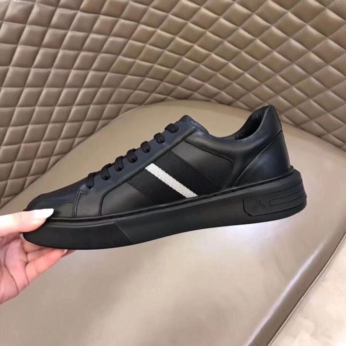 BALLY кожанные кроссовки мужские оригинал кеды