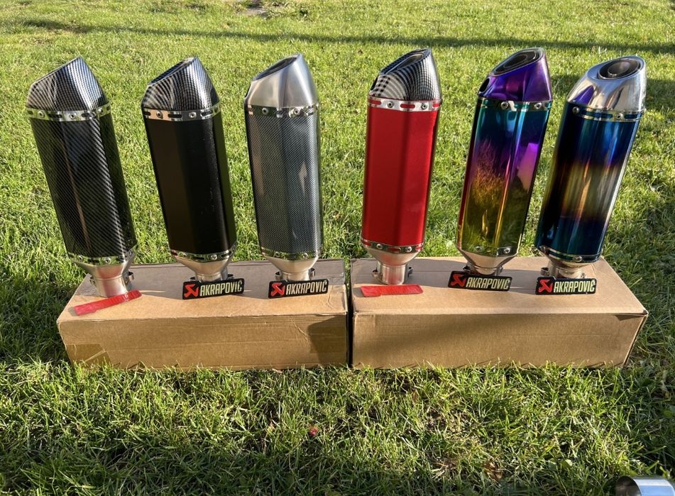 Дешево Прямоток Akrapovic 31 37 47 57 sc project вихлоп.