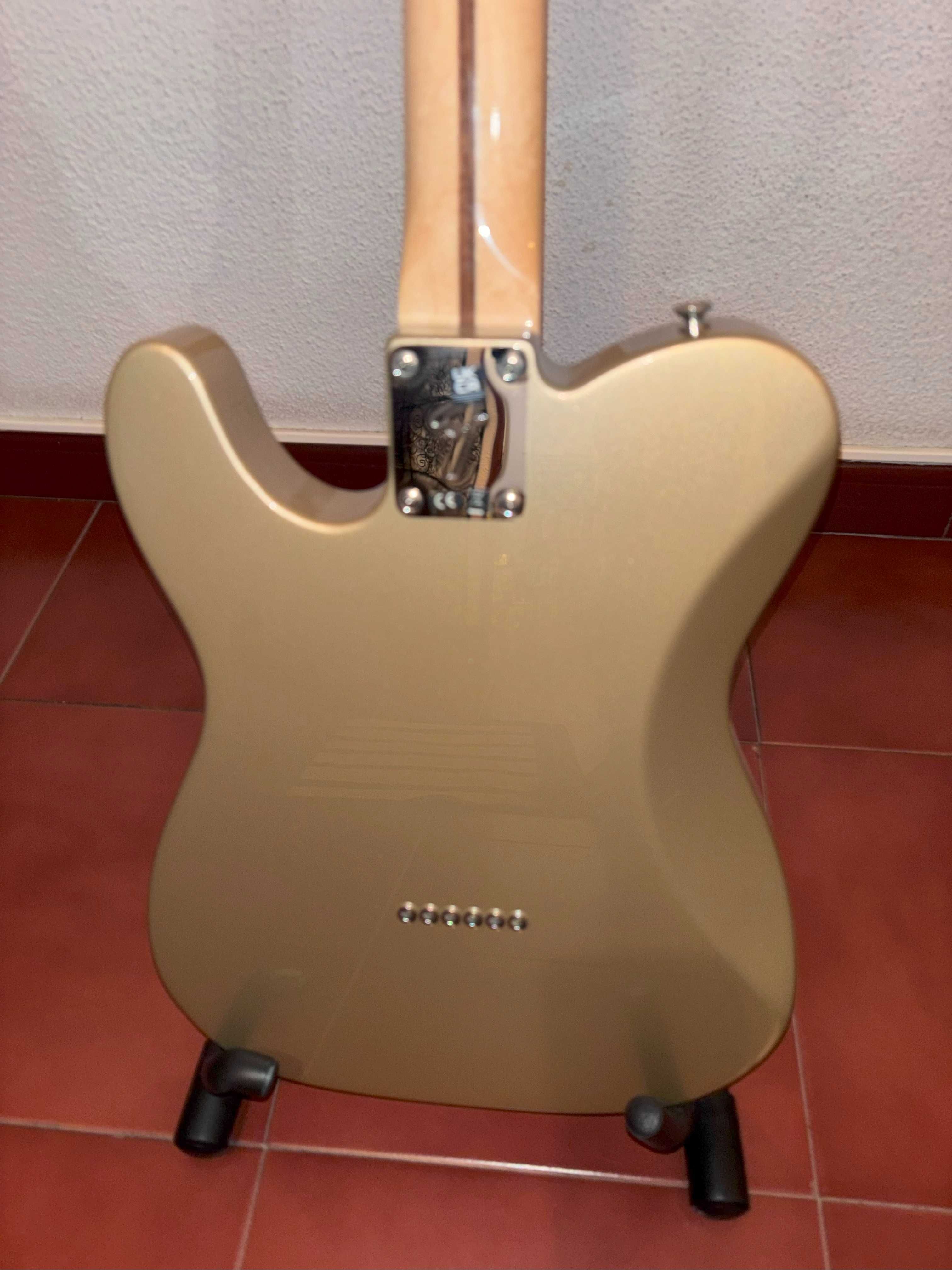 Guitarra Fender Chris Shiflett Telecaster Deluxe Shoreline Gold