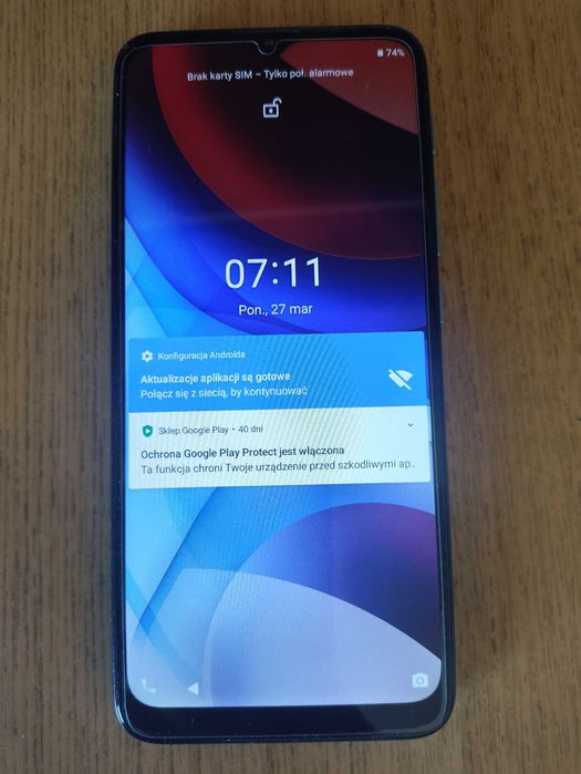 Motorola E7i Power + zestaw słuchawkowy