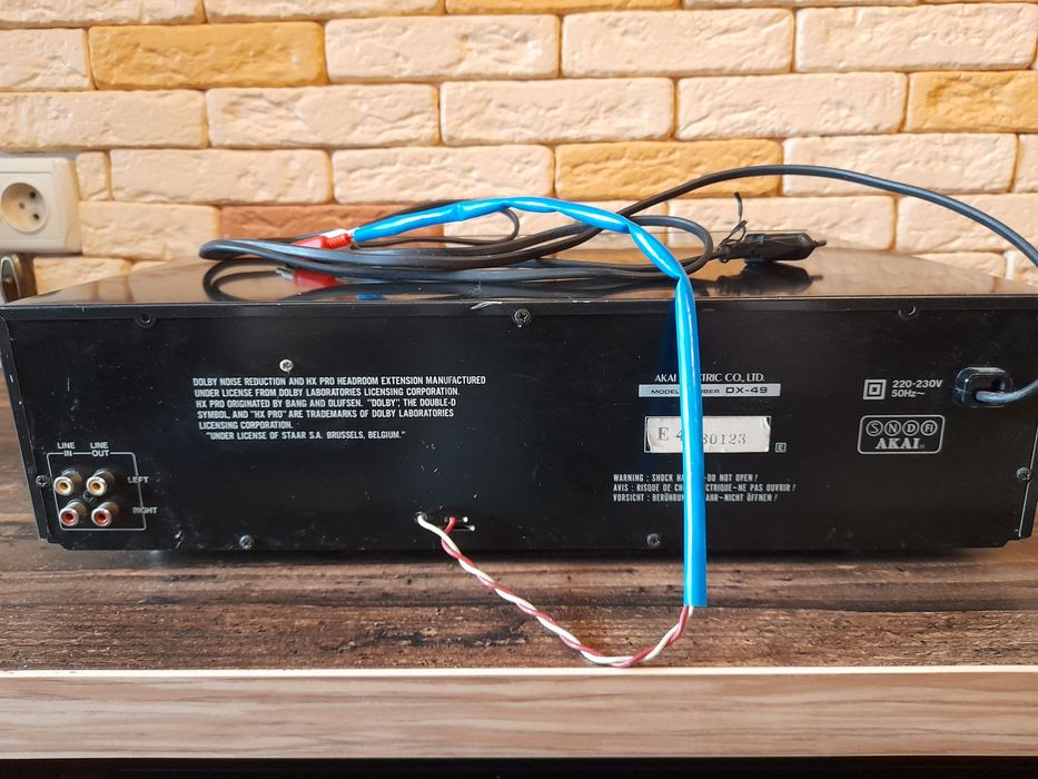 Дека  " AKAI"  DX - 49