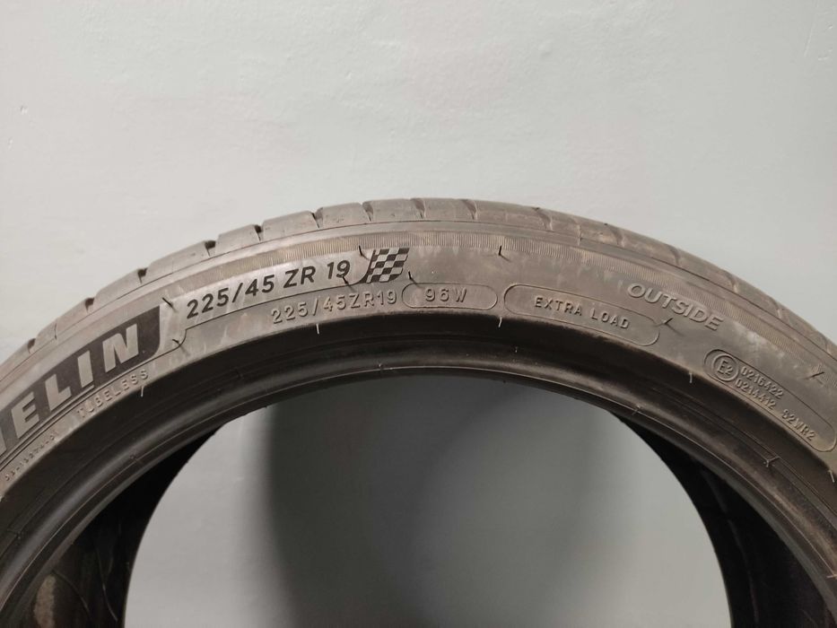 4x225/45R19 Michelin Pilot Sport 4, 96W XL, NOWE, 2019 rok