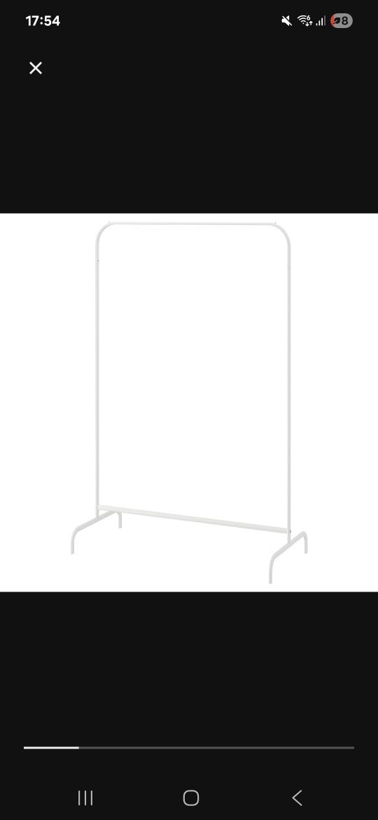 Arara suporte Cabides ikea mulig