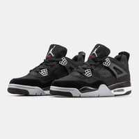 Buty Nike Air Jordan 4 Black Canvas
