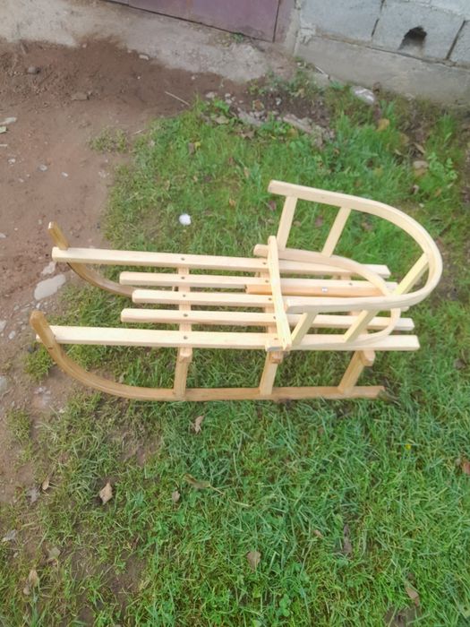 Санки дерев'яні (ясенові)