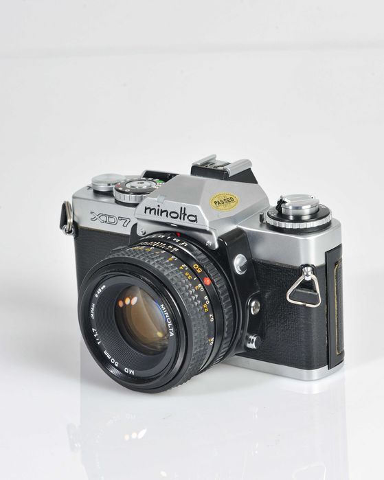 Minolta XD-7 com 50mm f1,7