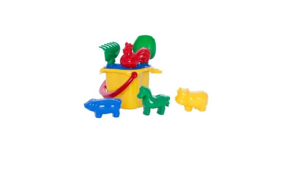 Komplet do piasku "Kogucik" - 8 elementów