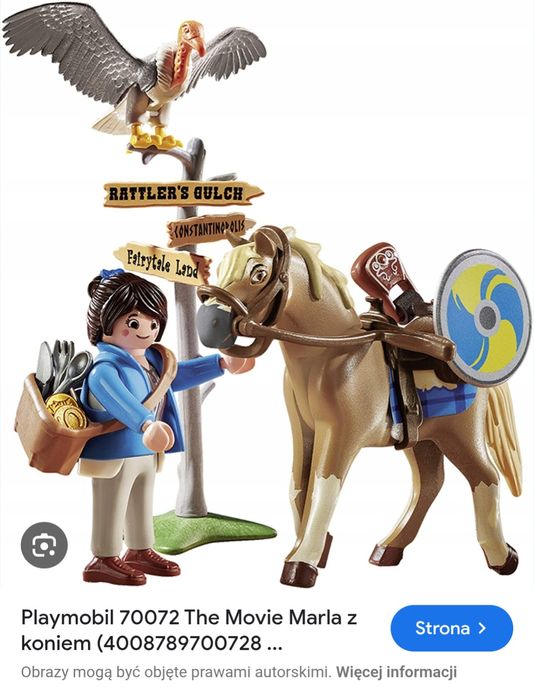 Playmobil 70072 The Movie Marla z koniem