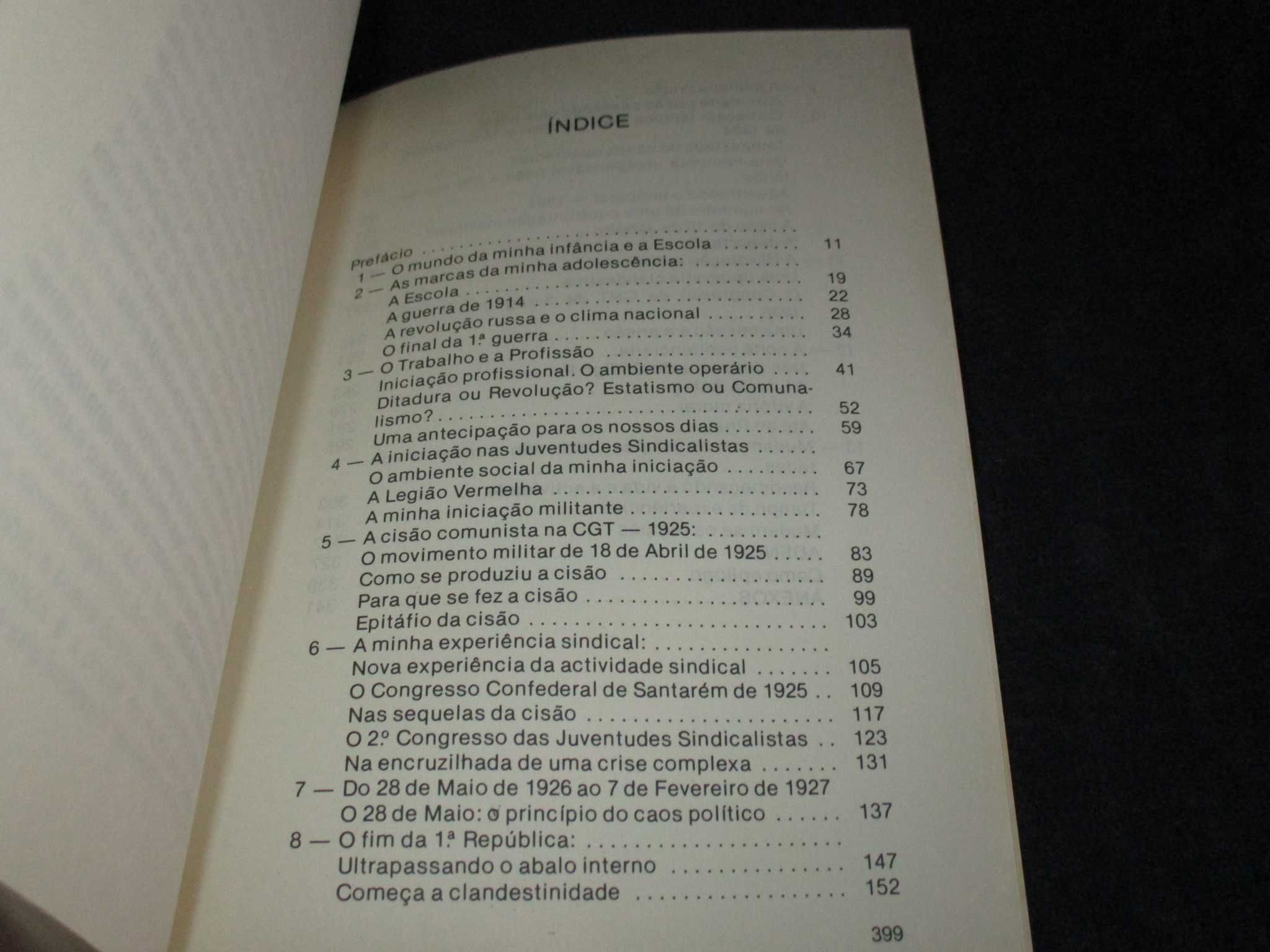 Livro Memórias de um Militante Anarco-Sindicalista Emídio Santana