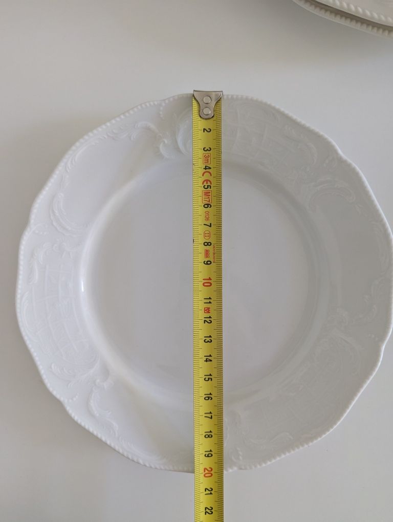 Rosenthal Sanssouci Nowy Talerz Deserowy 20cm Biały