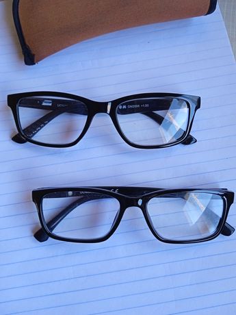 Óculos usados preto
