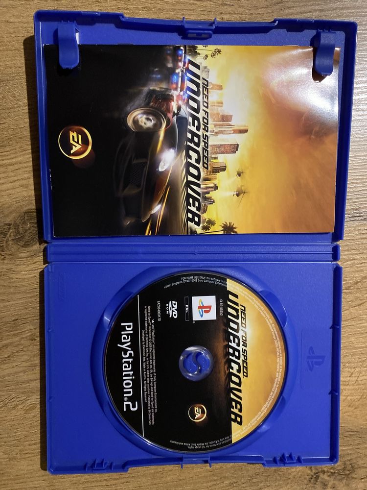 NFS Undercover PL PS2