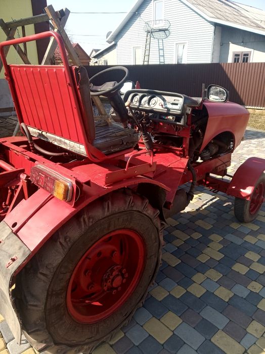 Трактор саморобний.