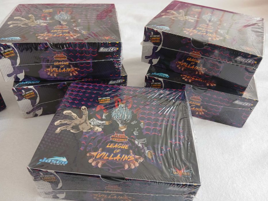 My Hero Academy League of Villains 1st Edition Booster Box (Selada)