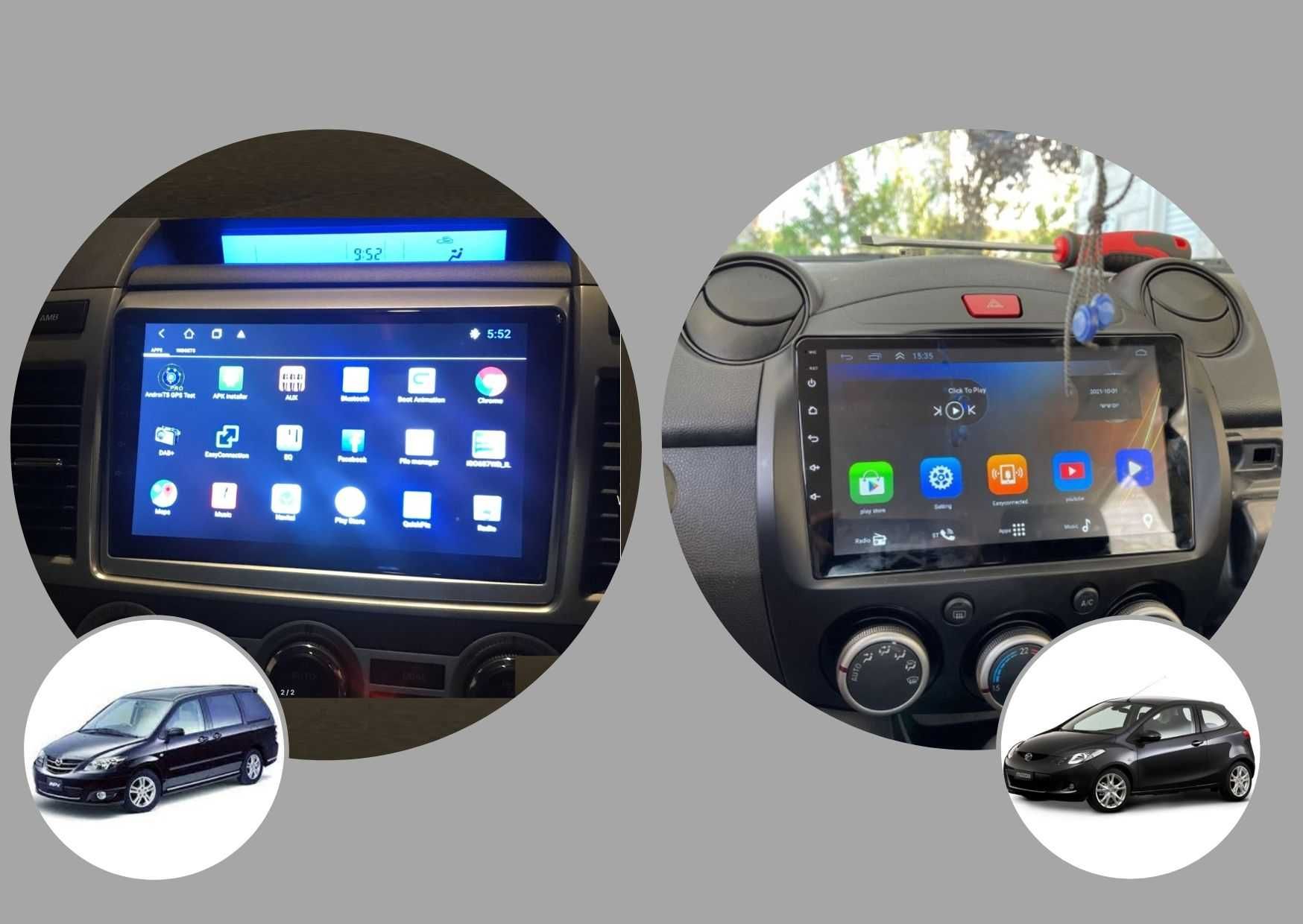 Штатні Магнітоли на різні моделі Mazda на Android 12+