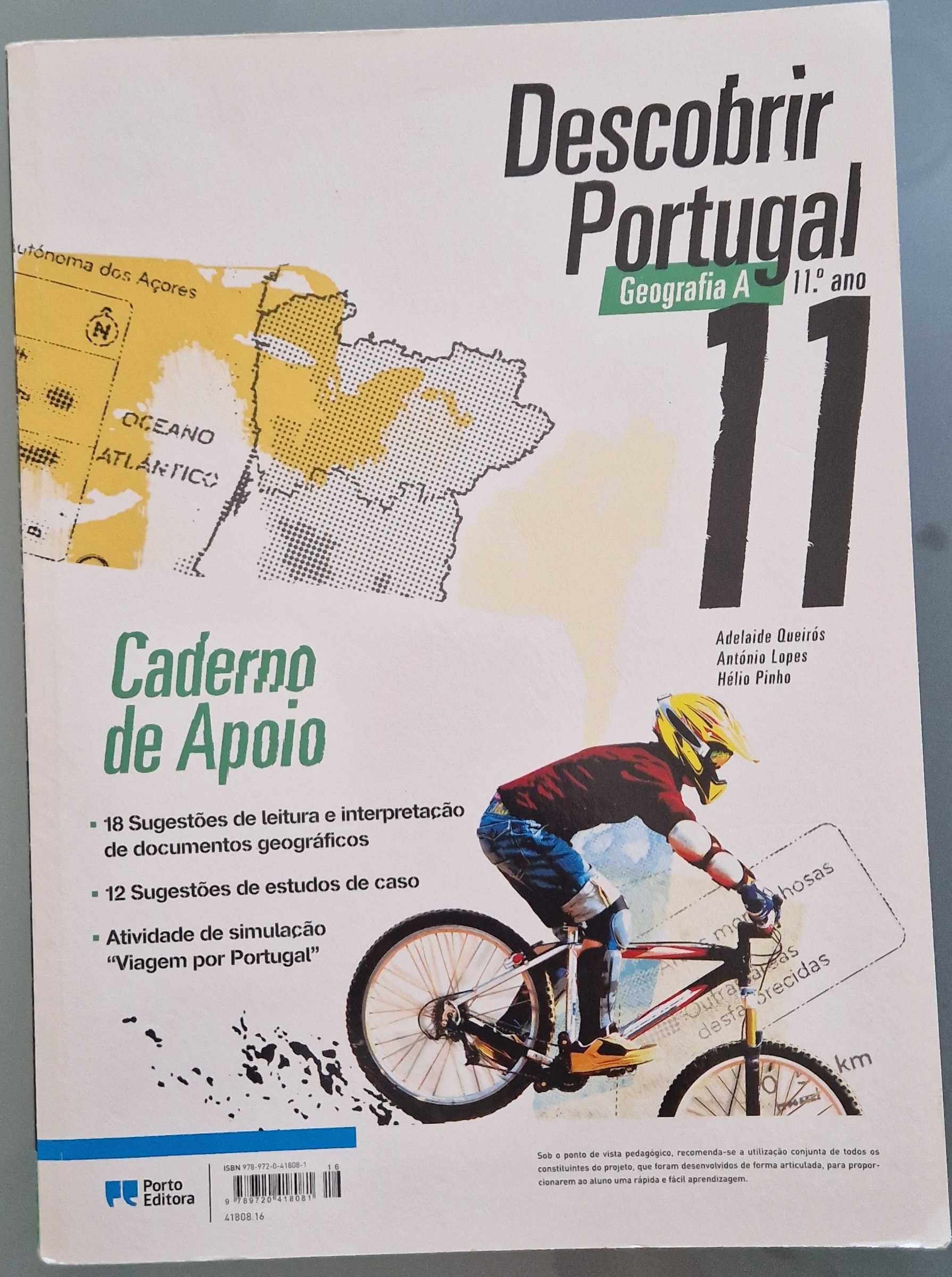 Caderno de atividades Descobrir Portugal geografia A 11