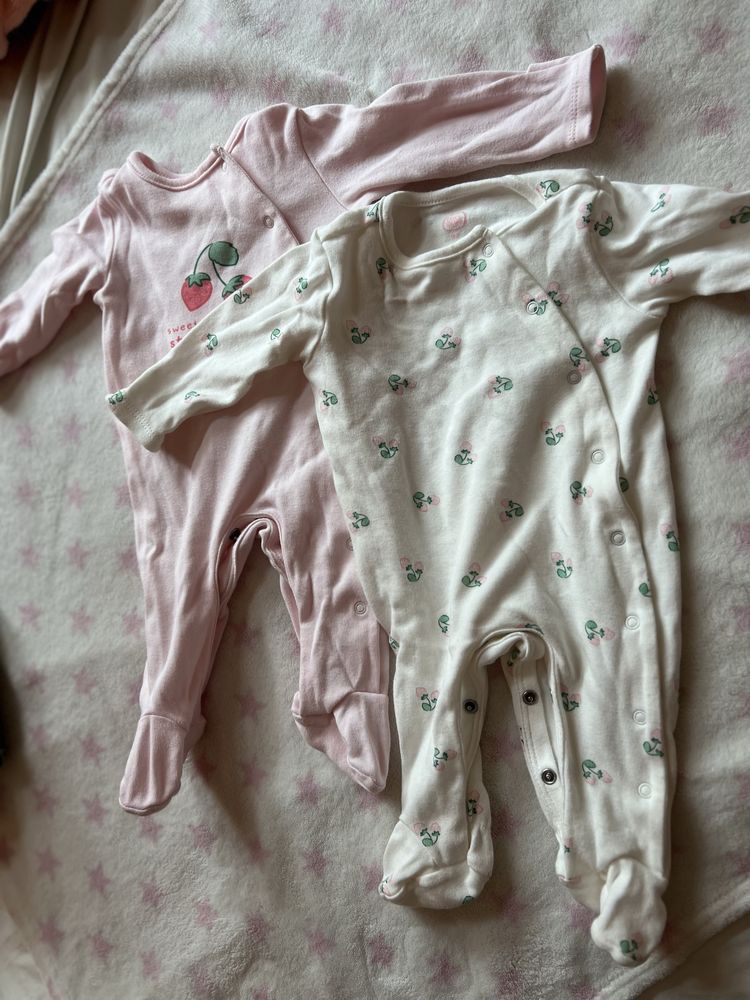 Pajace piżamki śpiochy 8szt. rozm.62 batyr mamatti cool club h&m
