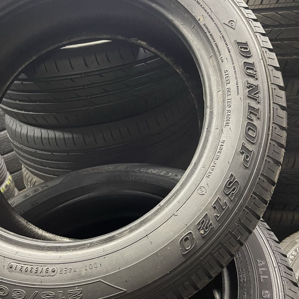Шини 215/60 r17 Dunlop st20 Grandtrek. Протектор 100%.