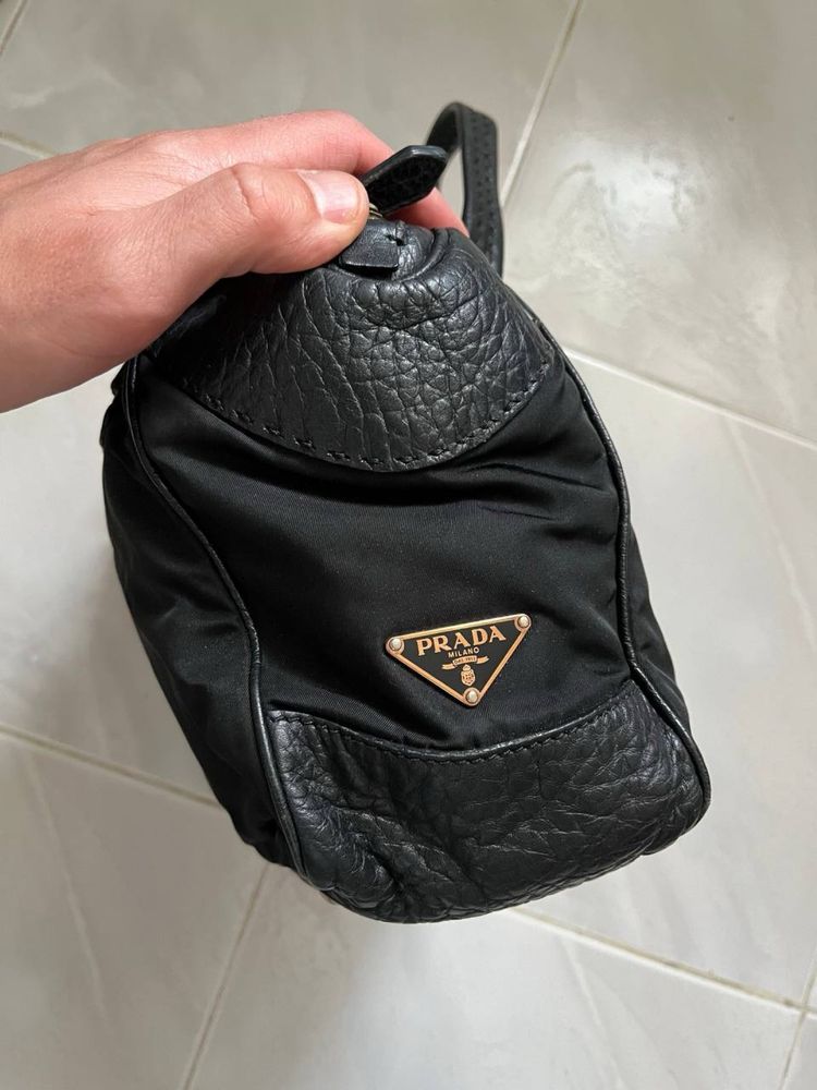 Шкіряна сумка PRADA оригінал