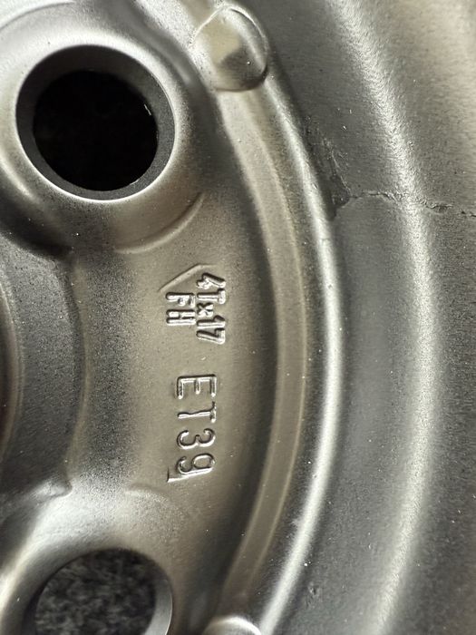 Докатка запаска костыль R17 5/100 Toyota Avensis VW Golf 4 Bora Skoda