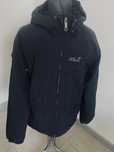 Jack Wolfskin  Stormlock czarna extra kurtka męska S. Kaptur,ocieplana