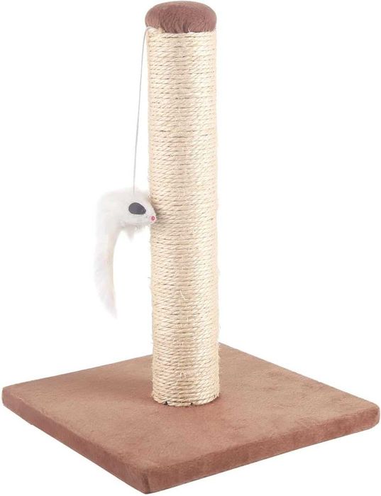 Poste Arranhador para gatinhos com brinquedo  25 x 35 cm - NOVO SELADO