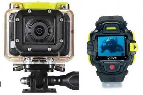 Action Camera Qilive Q.2507 com relogio controlo remoto