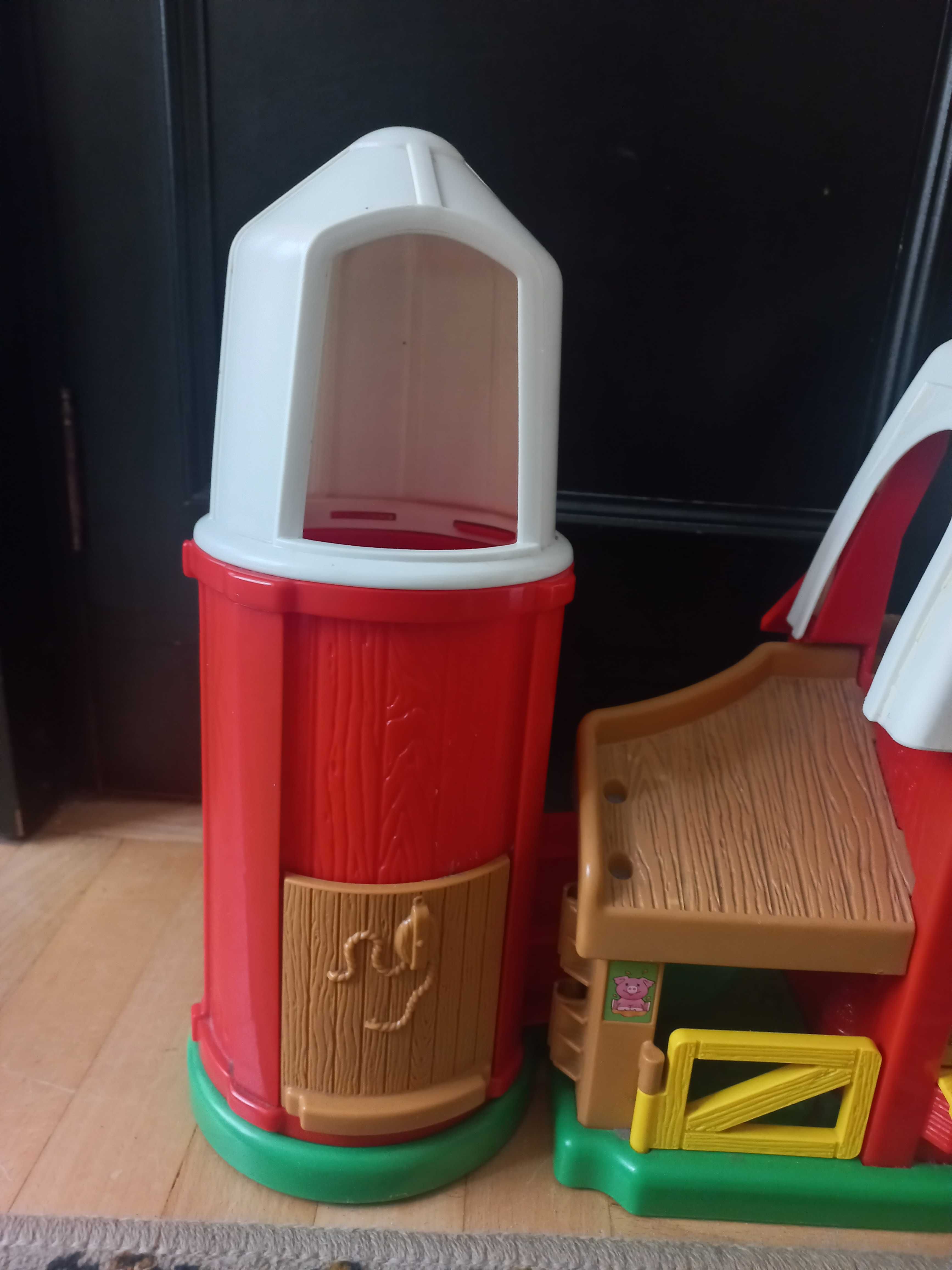Farma duża Fisher Price z wieżą