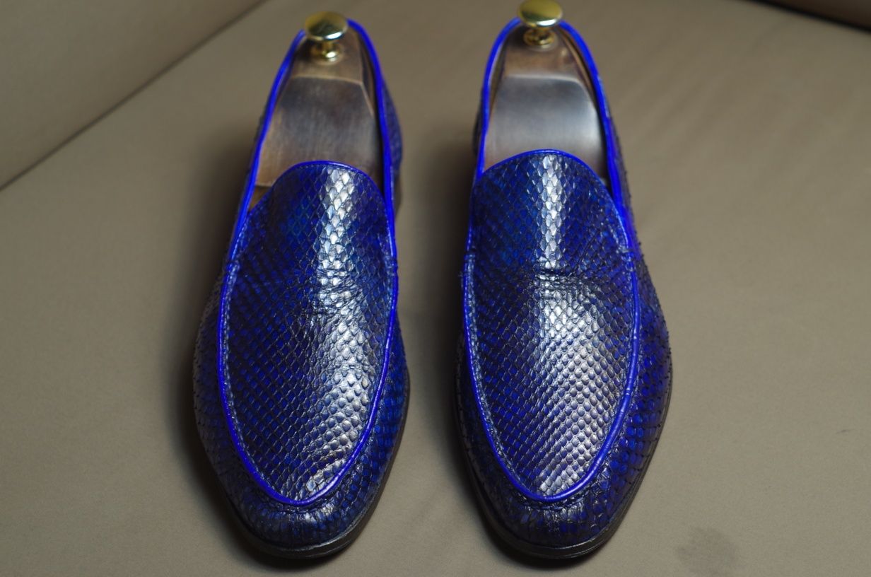 Zilli Питон Мокасины Лоферы Оригинал 44р ( 28,5см )