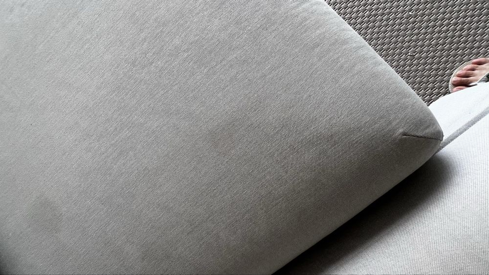 Sofá modular cinza - modelo VALLENTUNA do IKEA