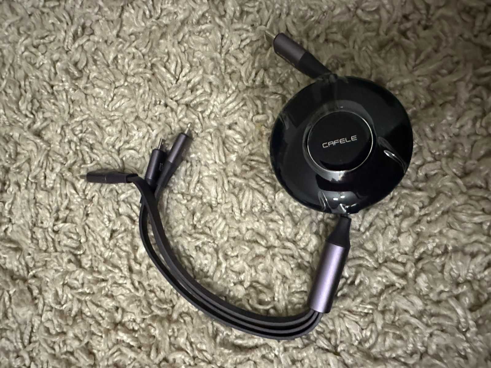 CAFELE 3 W 1 Zwijany Kabel Do ładowania