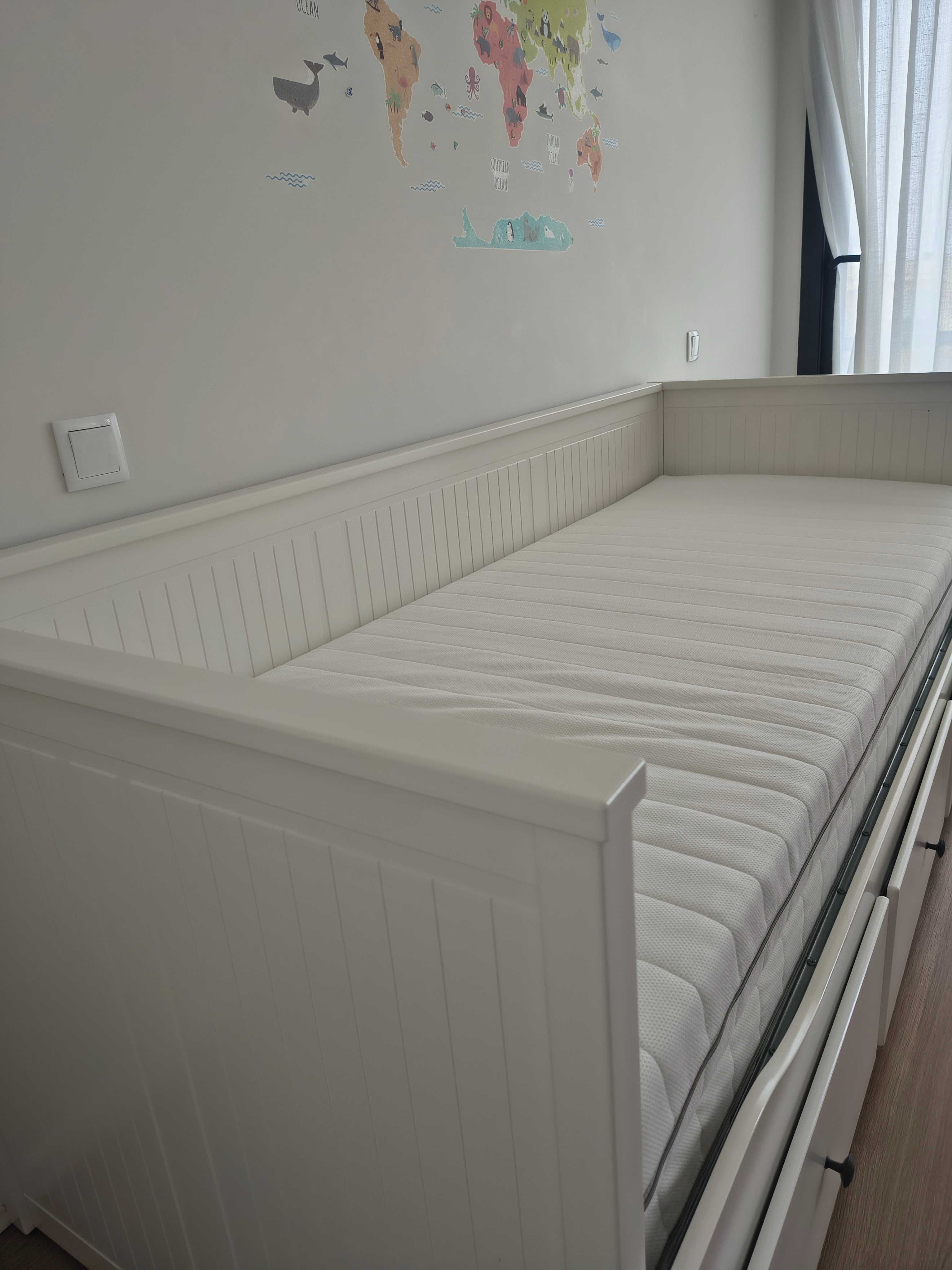 Cama IKEA criança + 2 colchões 80x200