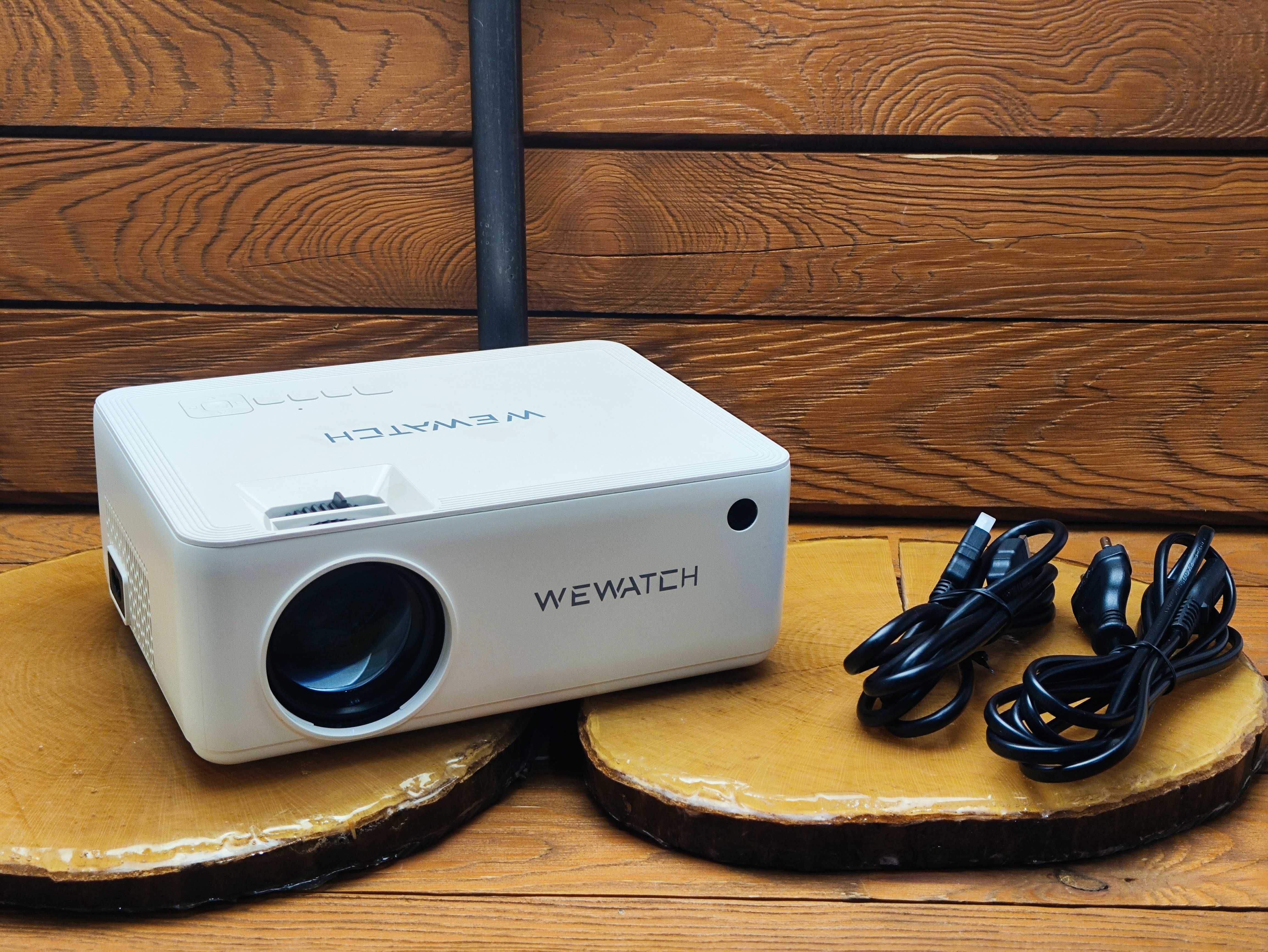 Projektor  WeWatch V10 led HD Wi‑Fi BT Mirroring Miracast 260 cali