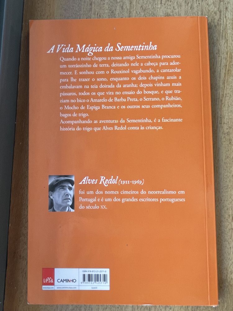 Livro “A Vida Mágica da Sementinha” de Alves Redol