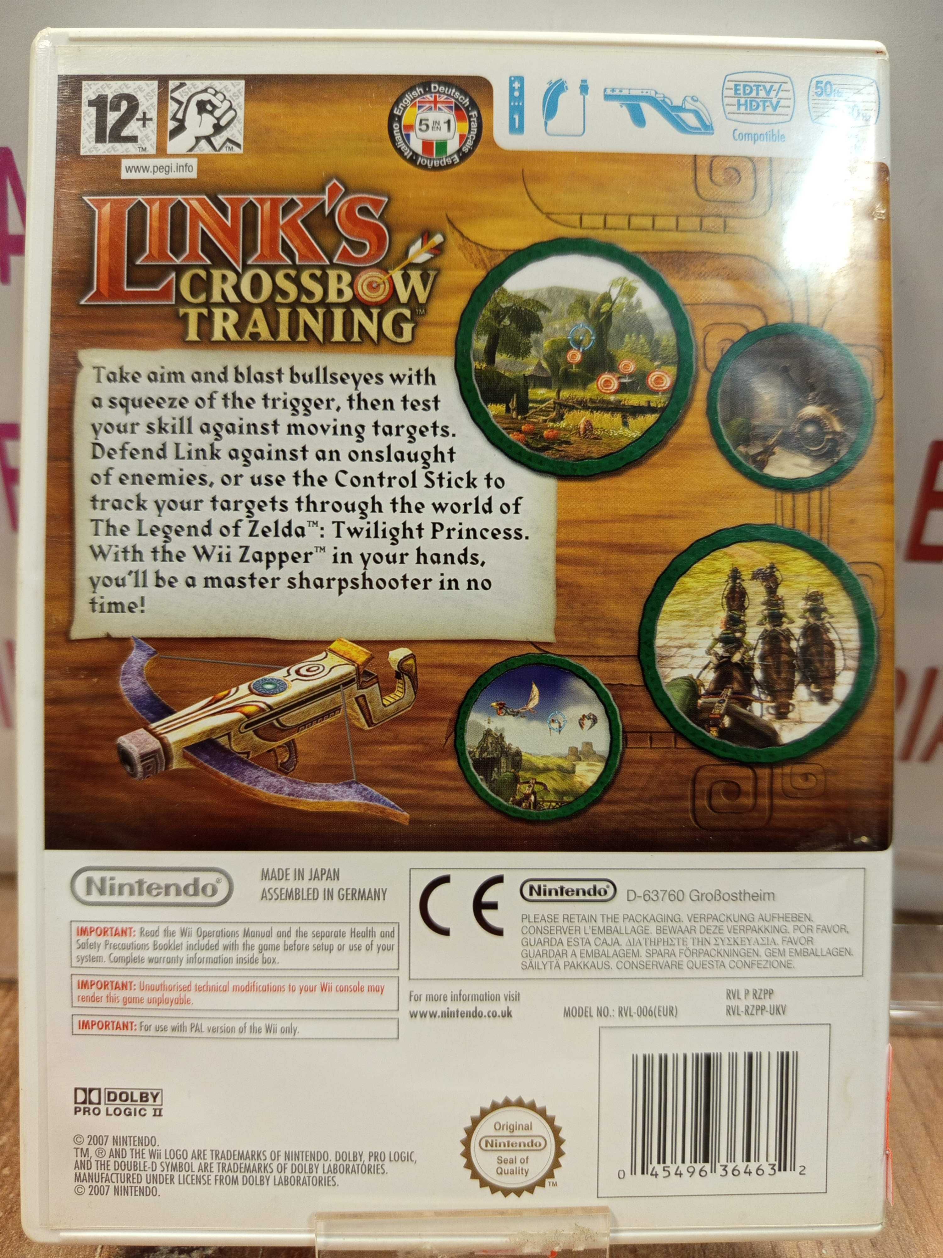 Link's Crossbow Training Wii, Wysyłka Wymiana