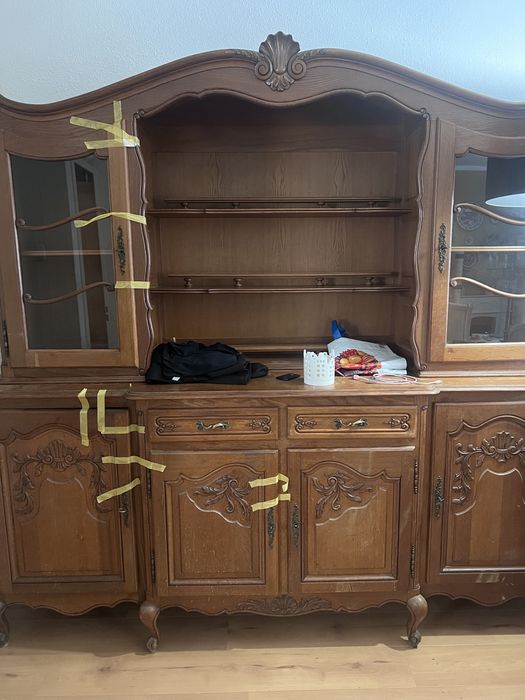 Kredens ludwikowski retro