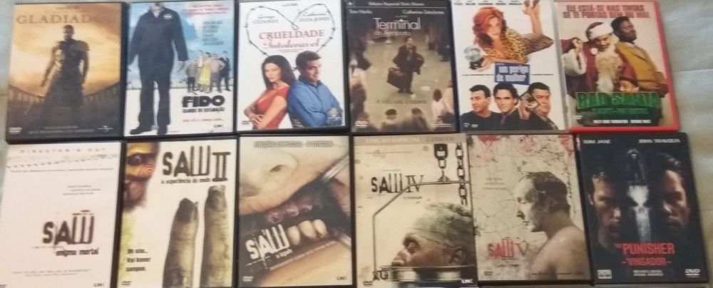 27 Filmes em DVD (vendo a unidade 3€ cada)