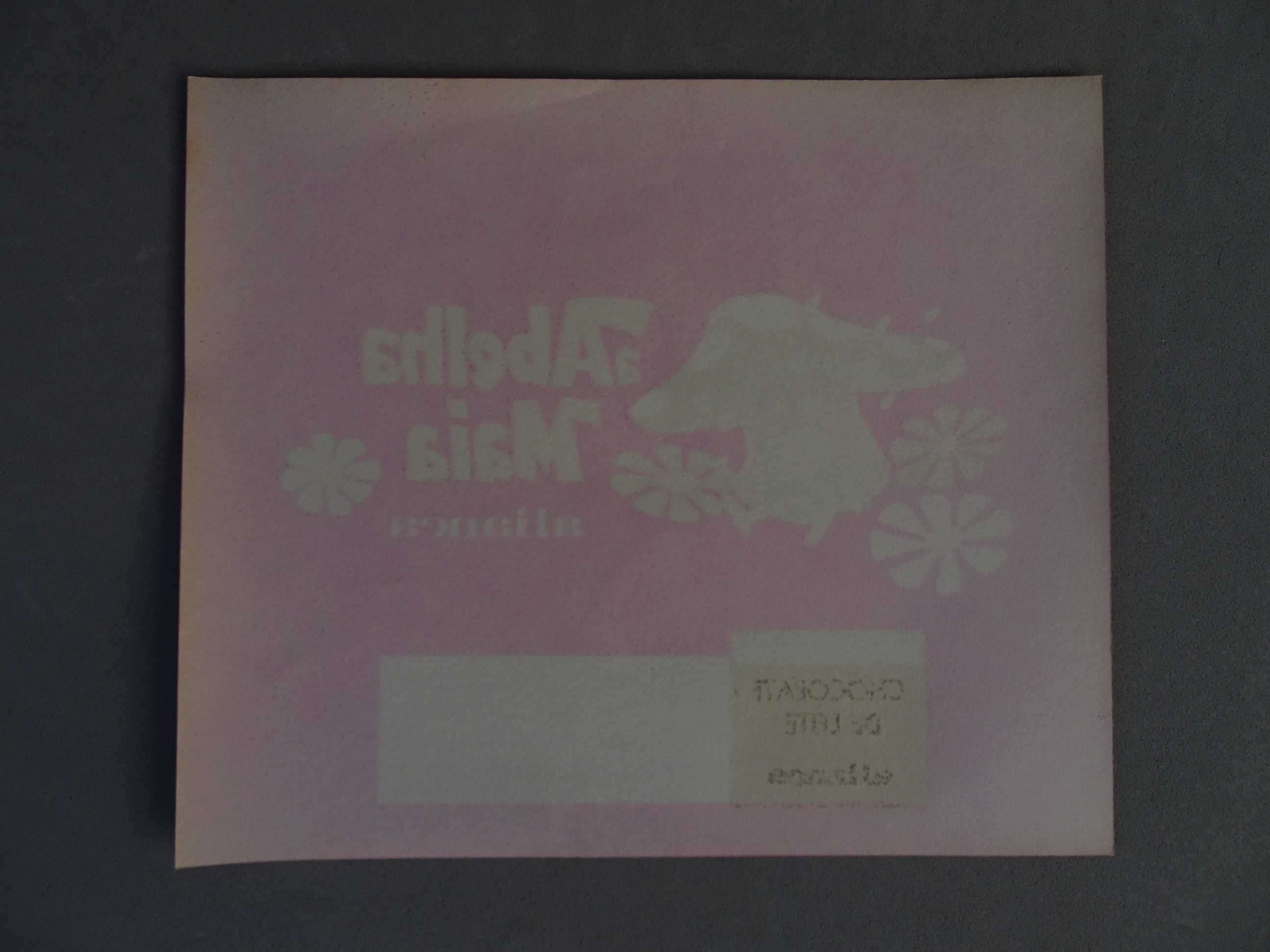 Antigo invólucro chocolates Aliança - Abelha Maia