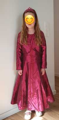 Bal karnawał sukienka księżniczki r.134