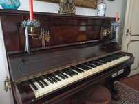 Piano Gaveau Paris Medaille dOr 1878 com banco