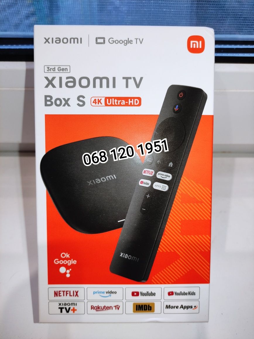 NEW 2025!!! 3rd Gen Xiaomi Mi TV Box S 4K MDZ-32-AA Global Version